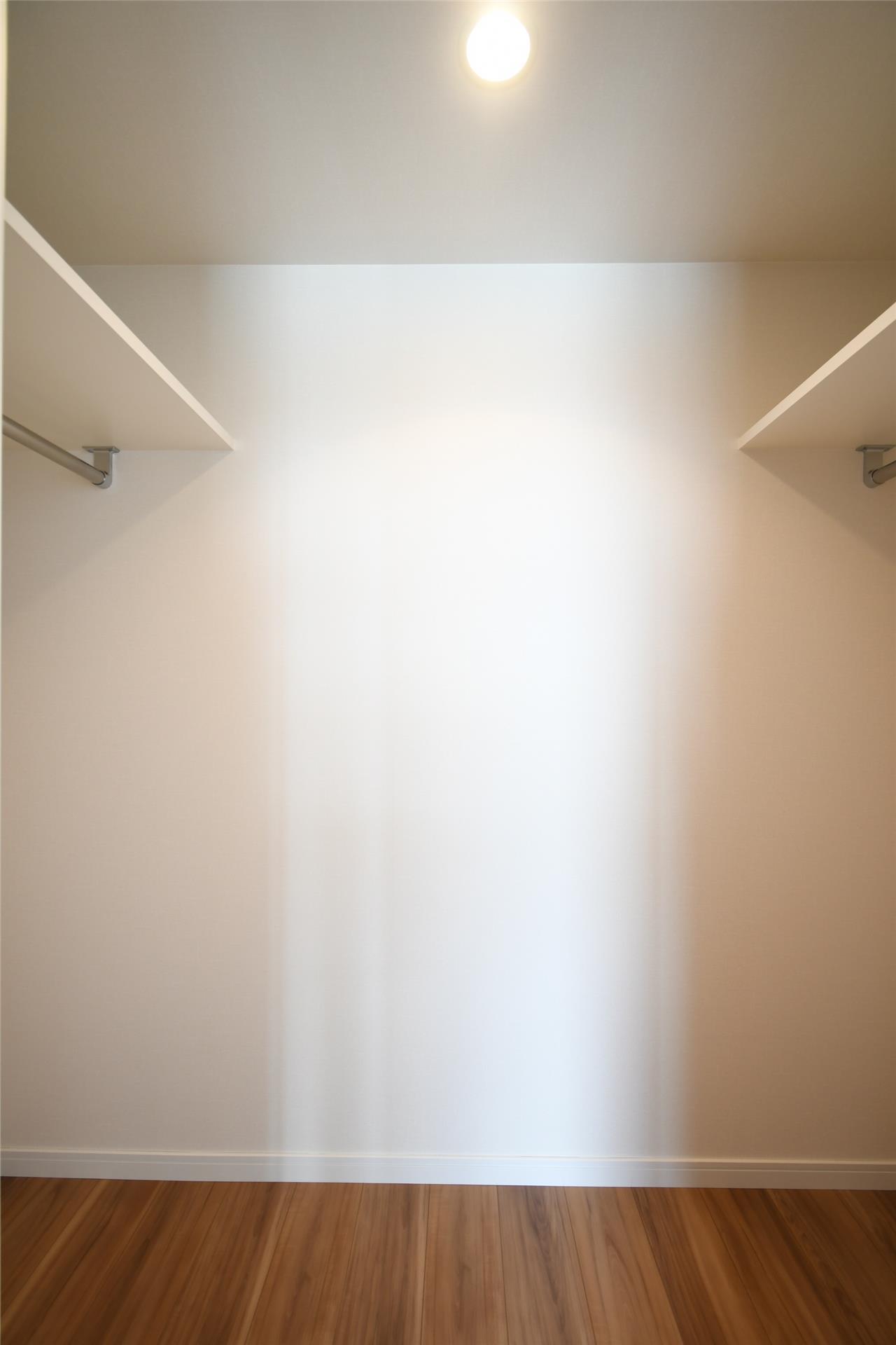 収納　ウォークインクローゼット