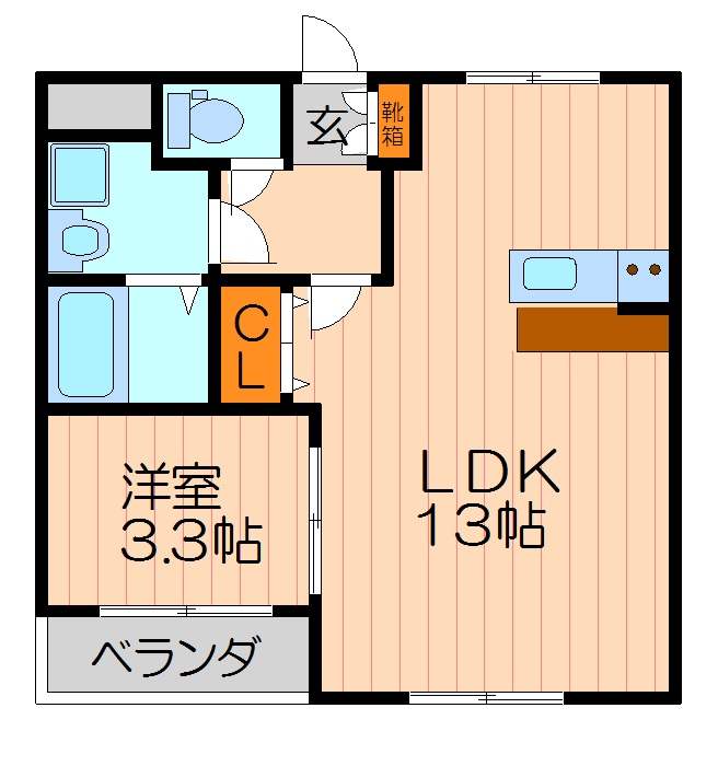 GLANZ HAUSの間取り