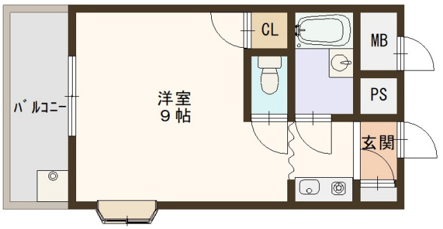 セピア51の間取り写真