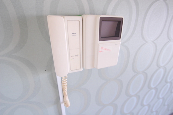 セキュリティ　※別部屋の写真です