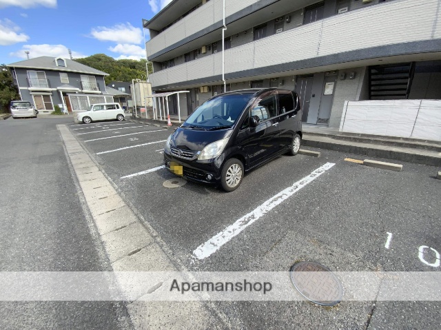 駐車場　眺望