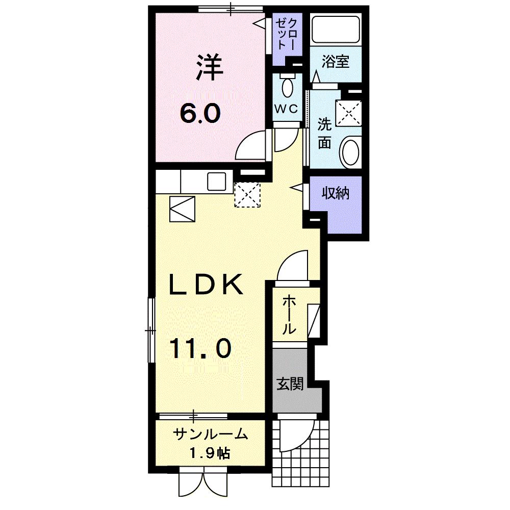 イーストフェアリー_間取り_0