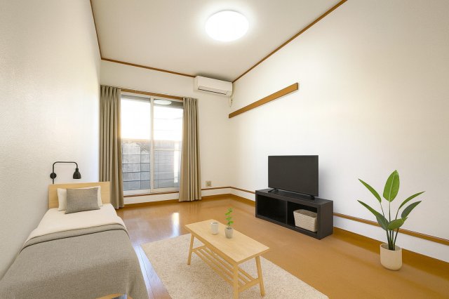 居室・リビング　家具配置イメージ画像です。