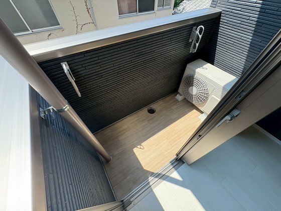 バルコニー　※別部屋の写真です