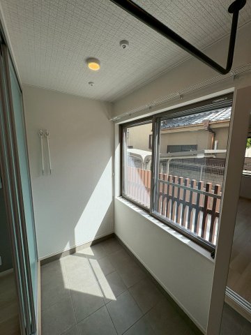 バルコニー　バルコニー付きです