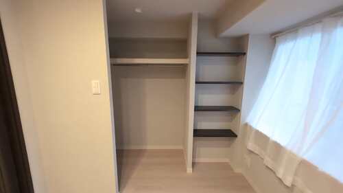 収納　ウォークインクロゼット　※2024年1月撮影