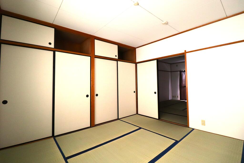 収納　北側和室です。収納が多くあります。