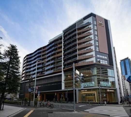 建物外観　ザ・パークハビオ渋谷クロス