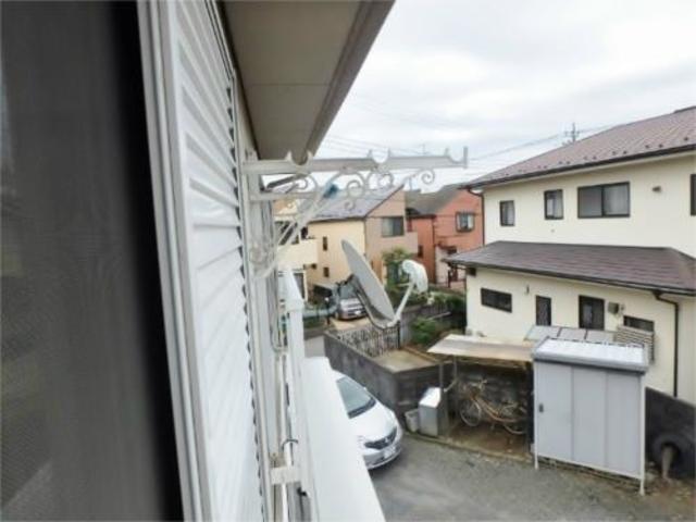 バルコニー　お洗濯もバッチリ