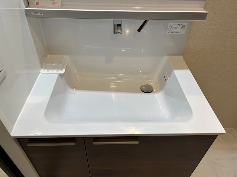 洗面設備　※写真は203号室です