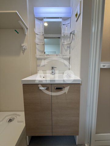 洗面設備　桜ハーモニーテラス　独立洗面台
