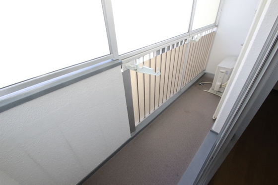 バルコニー　別号室の写真になります。