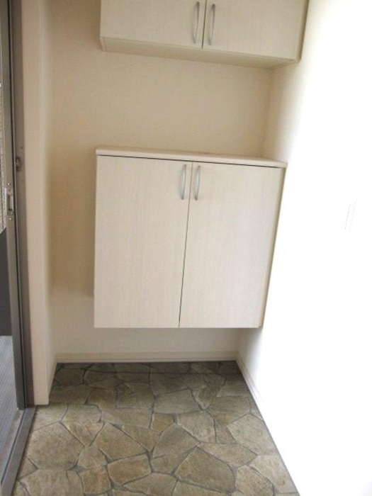 玄関　落ち着いた玄関です