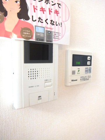 セキュリティ　モニタ付インターホンです。