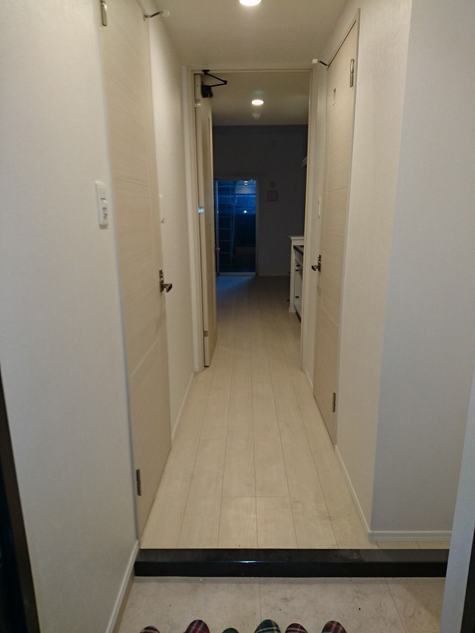 玄関　収納もある玄関です