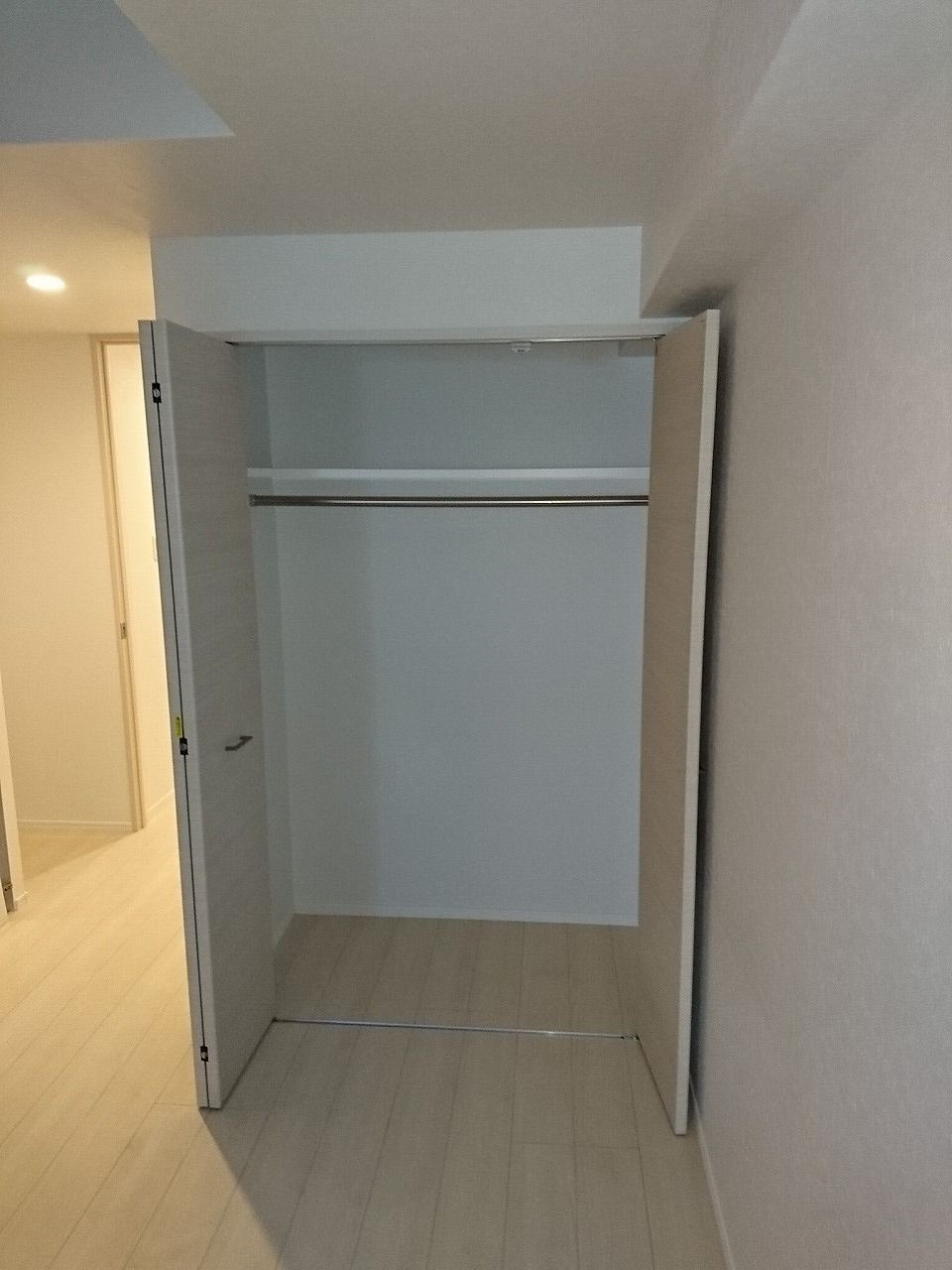 収納　たっぷりとした収納スペースです