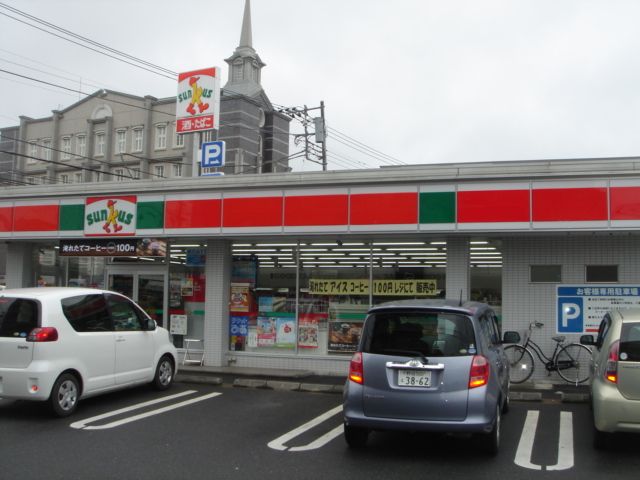 コンビニ　サンクス（コンビニ）まで128m