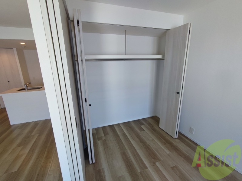 収納　収納もバッチリあるのでお部屋が片付きますよ！