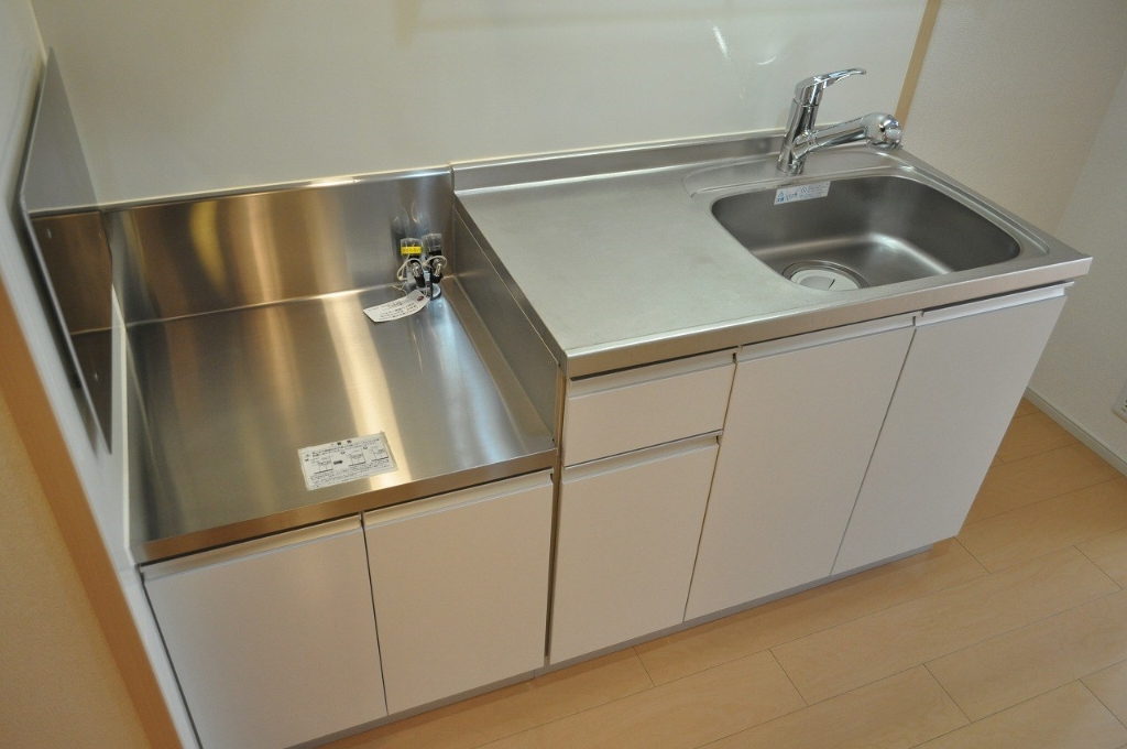 キッチン　2口ガスコンロ設置可能です