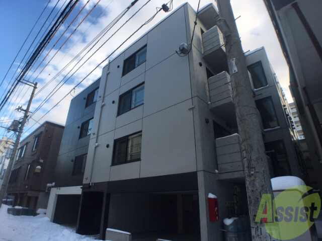 建物外観　札幌市中央区南８条西「ビナーリオ旭山公園通」