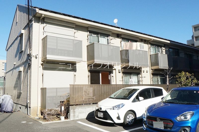 建物外観　積水ハウスのシャーメゾンアパート