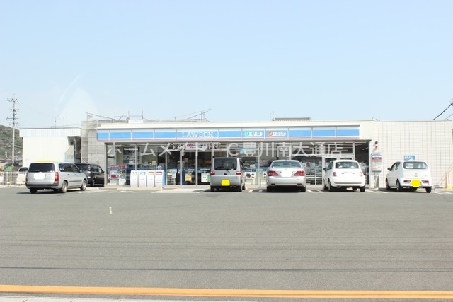 コンビニ　ローソン豊橋東幸店（コンビニ）まで540m