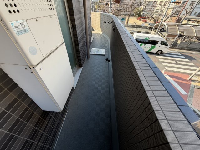 バルコニー　落ち着いた時間を過ごせるバルコニーです