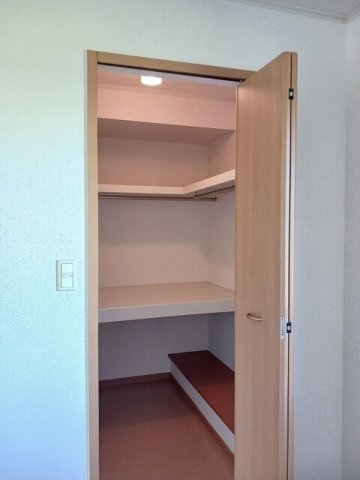 収納　大きなスペースがあり、収納には困りません