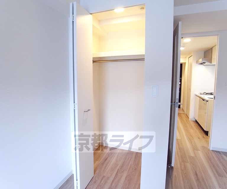 収納　ウォークインクローゼットですよ。