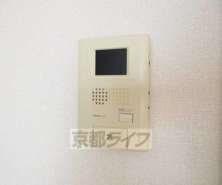 その他設備　画面付きインターホンです