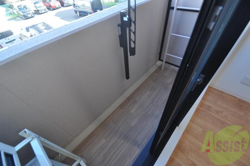 バルコニー　天気のいい日は気持ちが良いですよーー