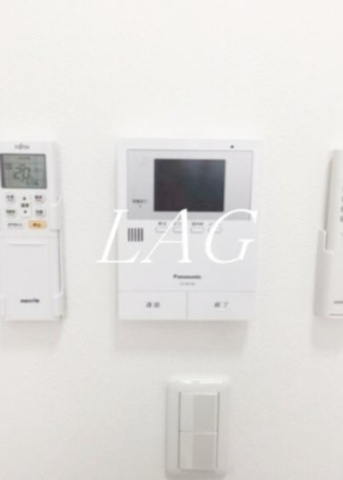 セキュリティ　モニター付インターホンです。