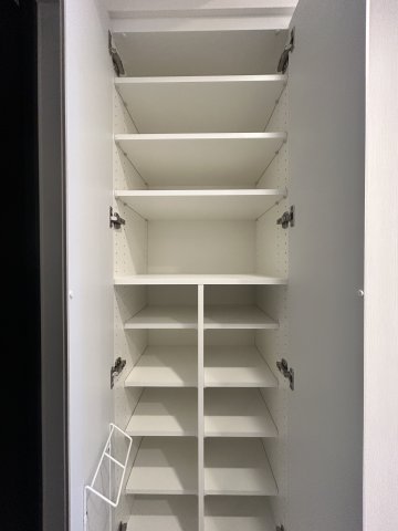 収納　収納があります