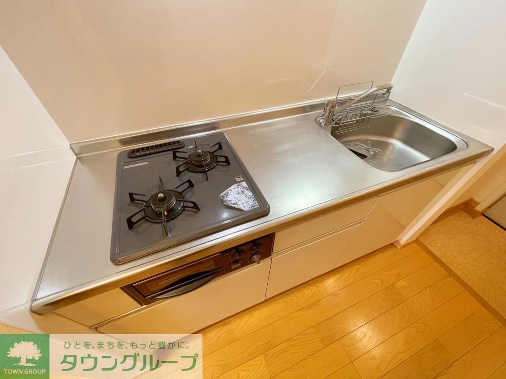 キッチン　★2口コンロ・グリル付き★