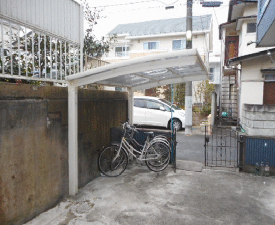 その他共有部分　駐輪場・バイクも止められます！