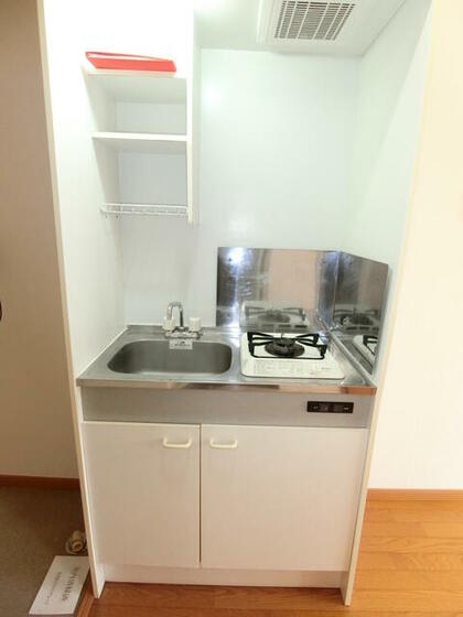 キッチン　ガスコンロ１口付