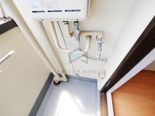 その他設備　洗濯機が置くことができます