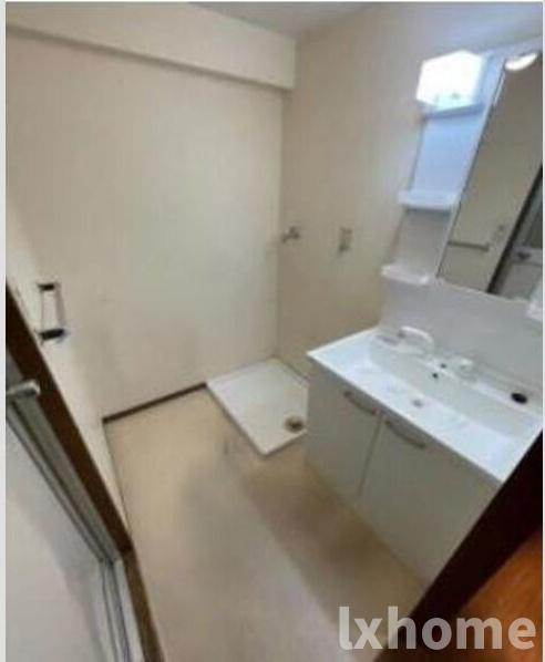 洗面設備　広い洗面スペース