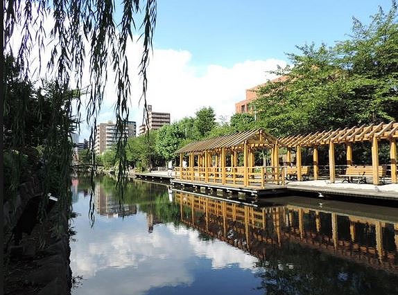 公園　木場親水公園（公園）まで592m