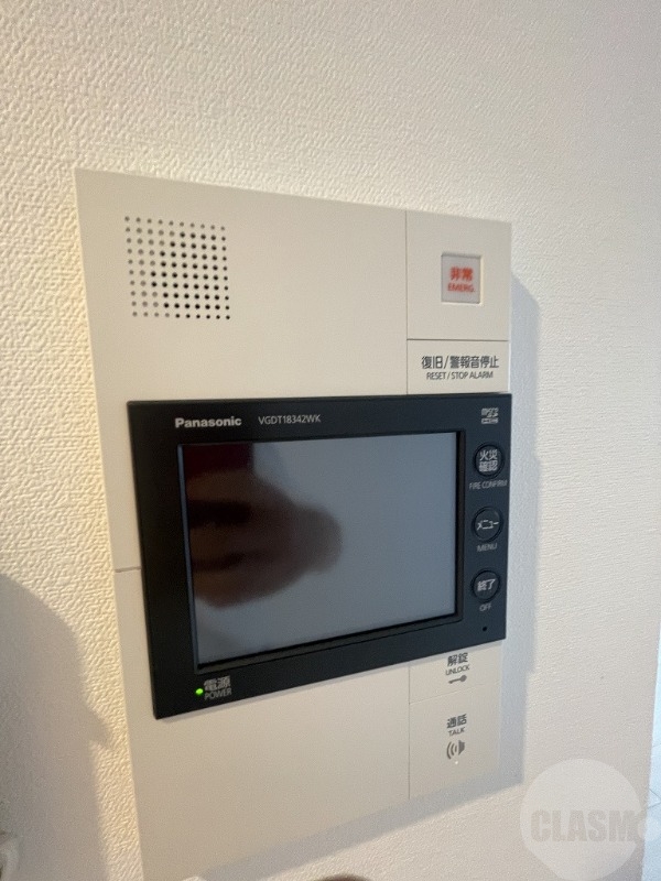 セキュリティ　モニター付きインターフォン♪