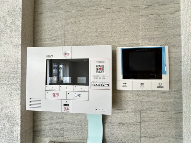 セキュリティ　同施工会社参考写真です