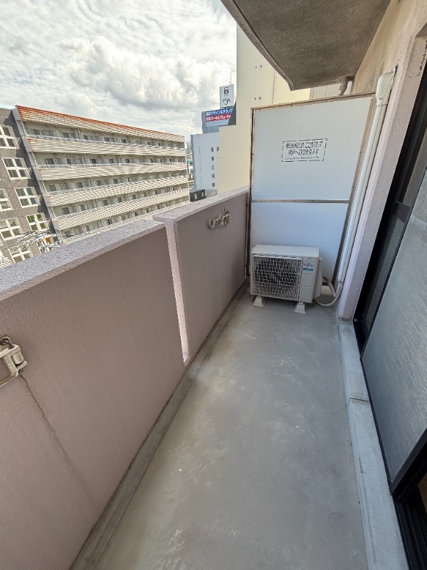 バルコニー　６０２号室　写真