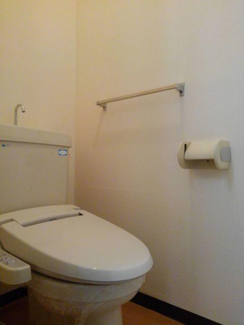 トイレ　ゆったりとした空間のトイレです