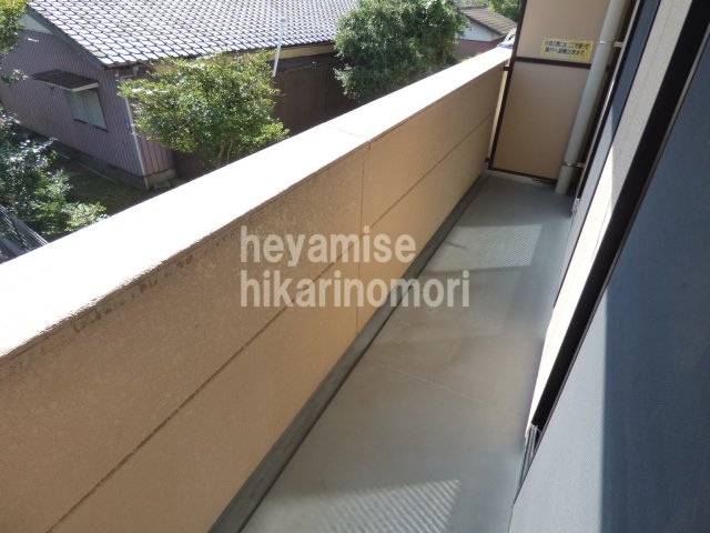 バルコニー　写真は別号室