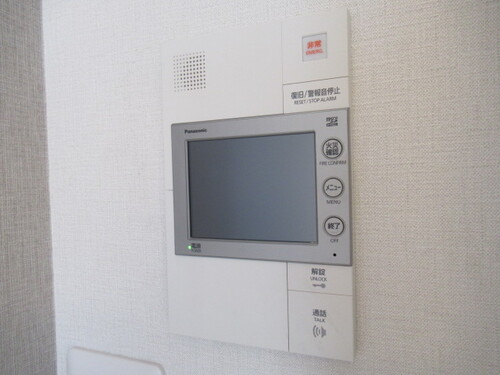 セキュリティ　TVモニター付きインターホン