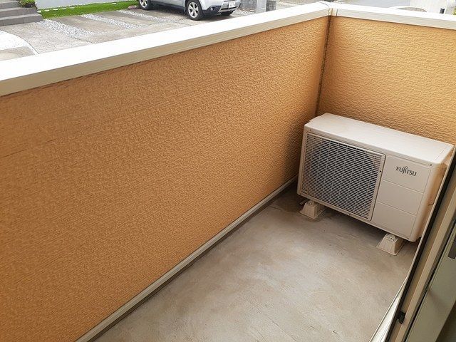 バルコニー　バルコニーも広々