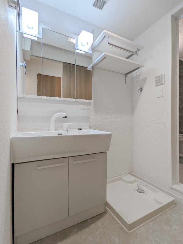 洗面設備　図面と現状に相違がある場合には現状を優先