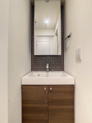 洗面設備　洗面所です