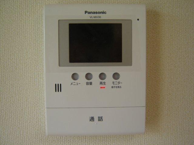 セキュリティ　モニター付きインターホン