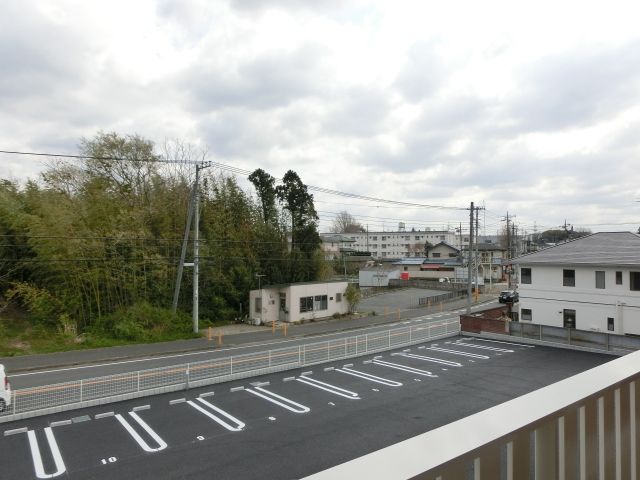 眺望　バルコニーからの眺望です。